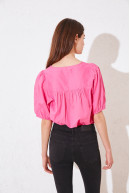 BLUSA M/C BERRY