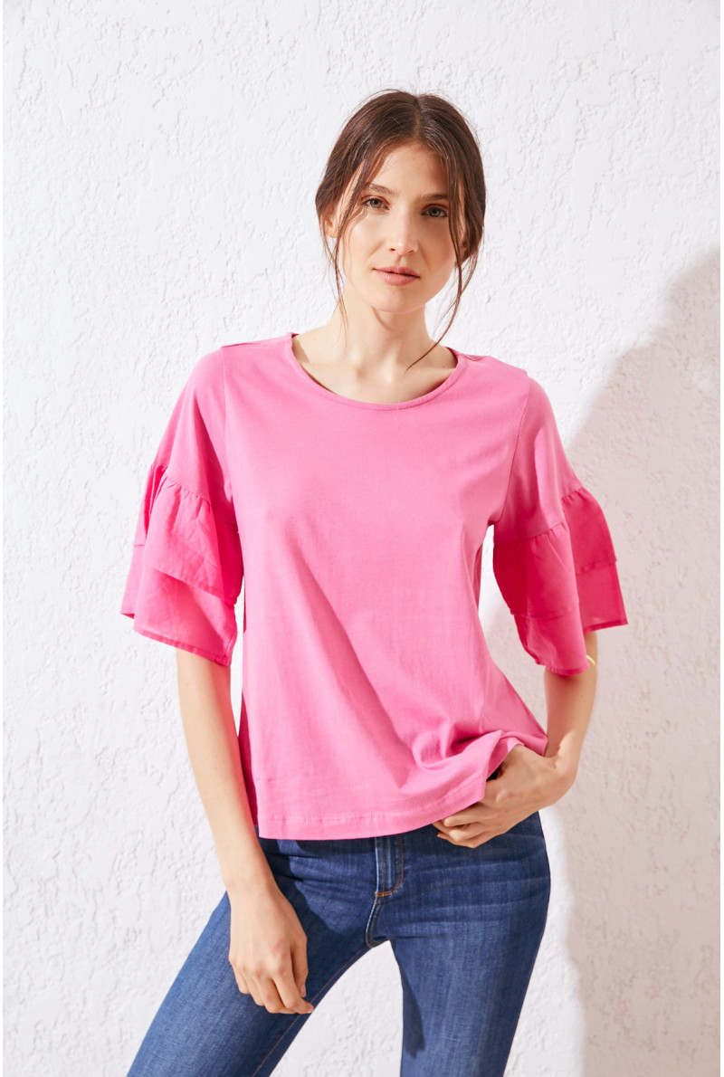 REMERA C/R M/CODO LAKE