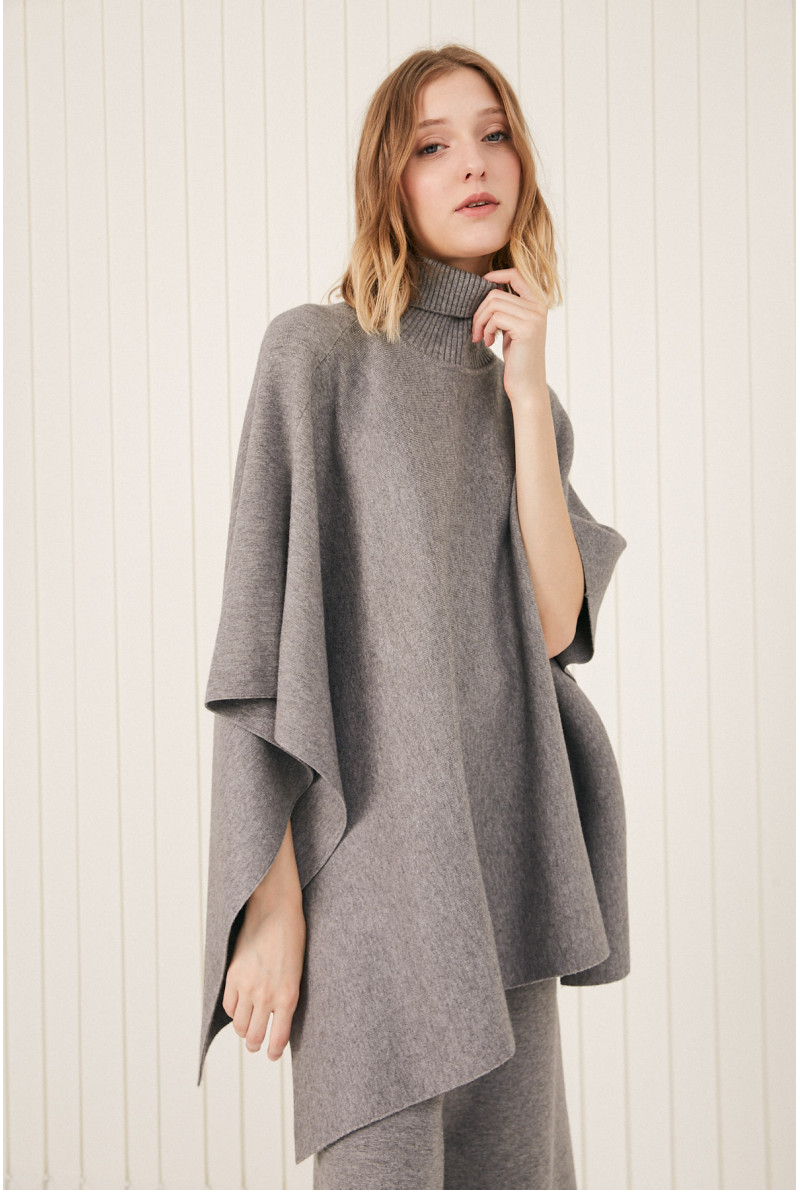PONCHO POLERA CAROLE