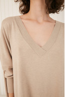 SWEATER V M/L ROSE