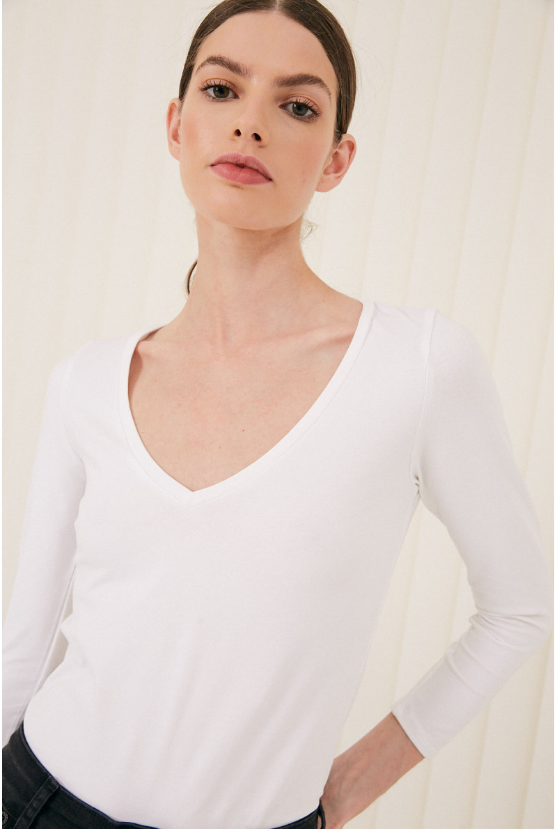 REMERA C/V 3/4 ARETHA