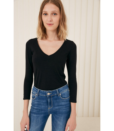 REMERA C/V 3/4 ARETHA