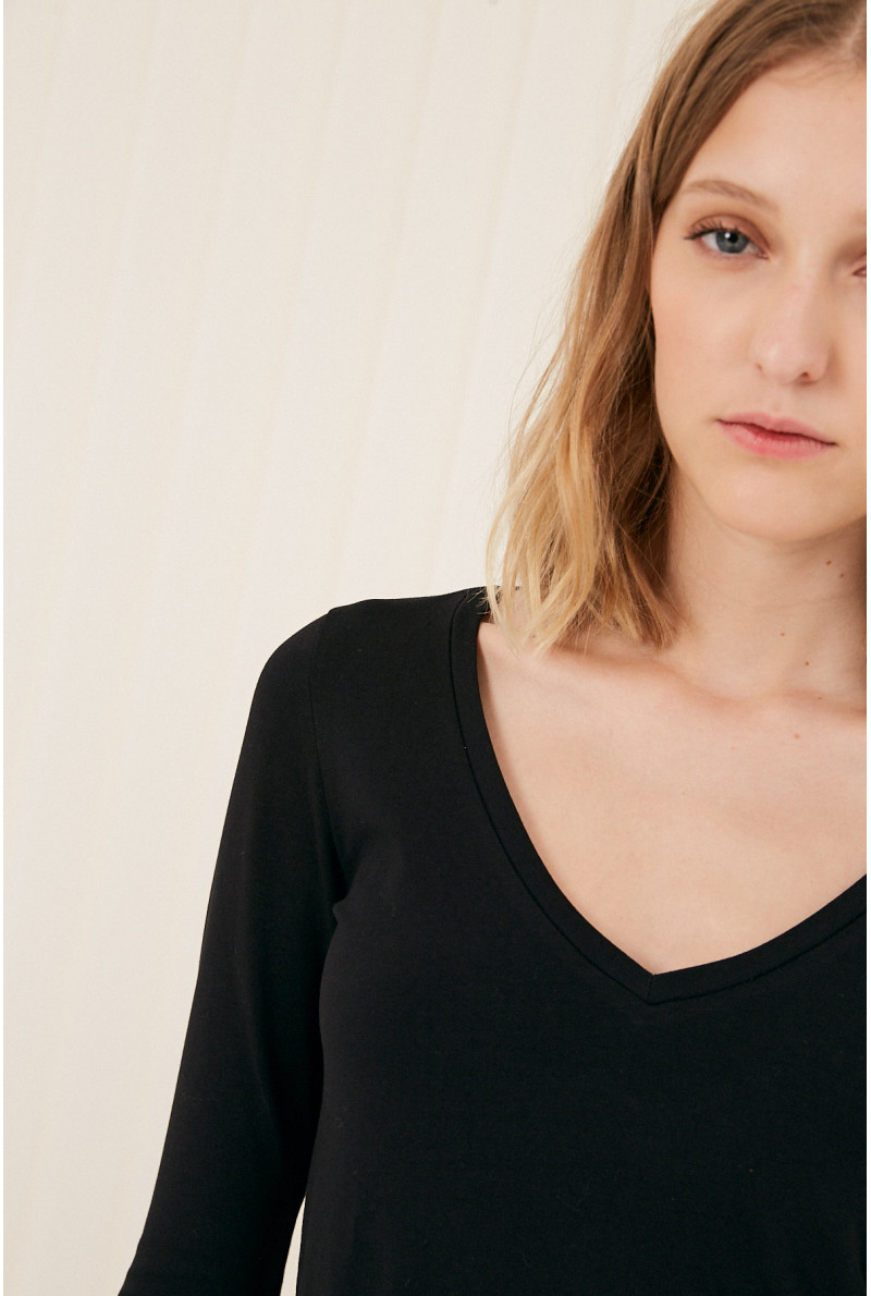 REMERA C/V 3/4 ARETHA