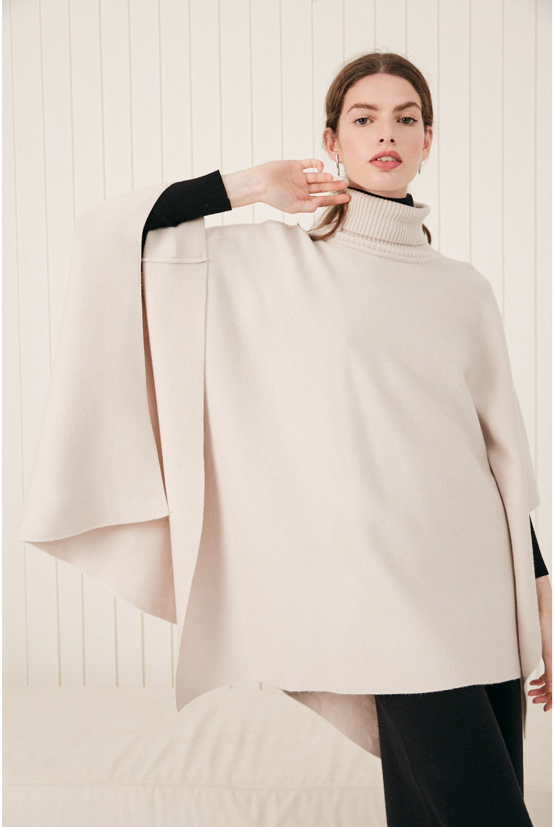 PONCHO POLERA CAROLE