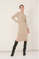 VESTIDO C/R M/L LOUIS