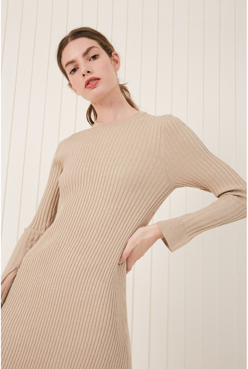 VESTIDO C/R M/L LOUIS