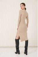 VESTIDO C/R M/L LOUIS