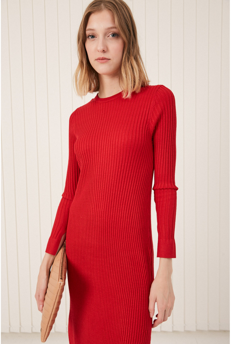 VESTIDO C/R M/L LOUIS