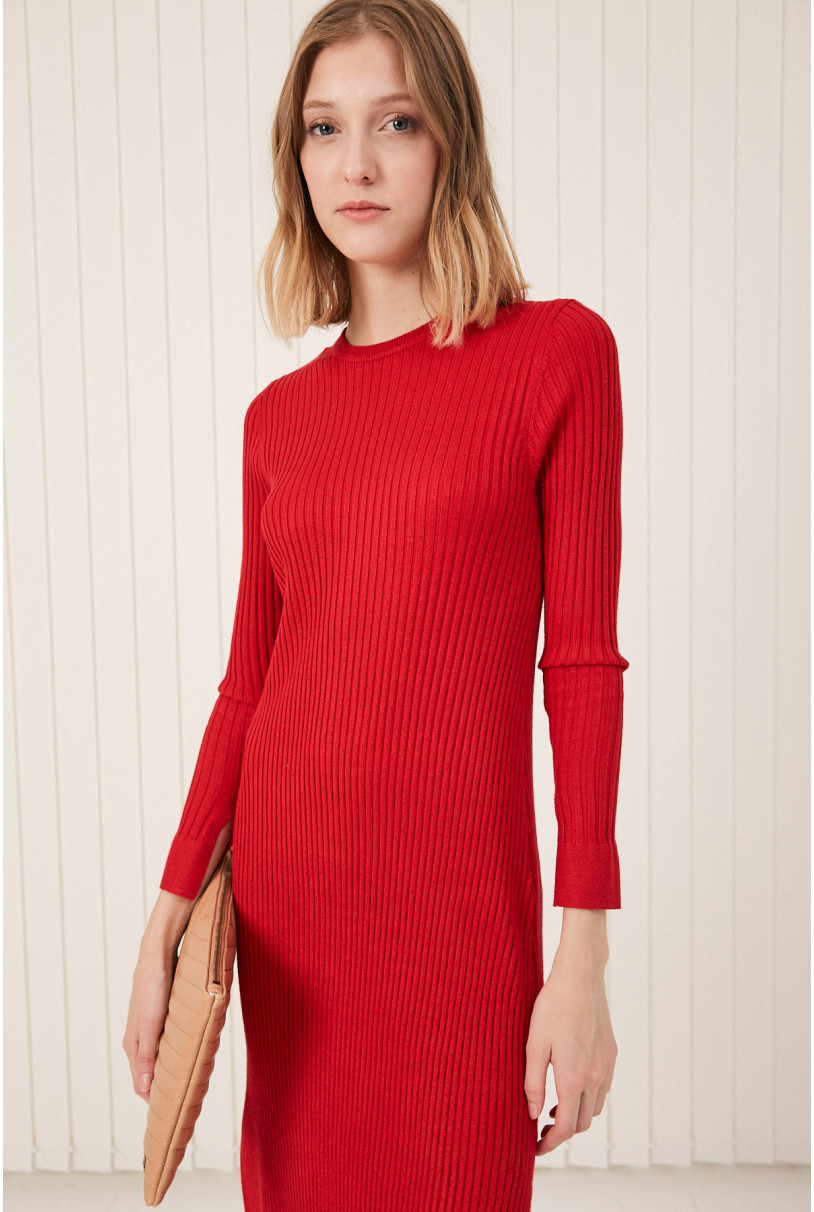 VESTIDO C/R M/L LOUIS