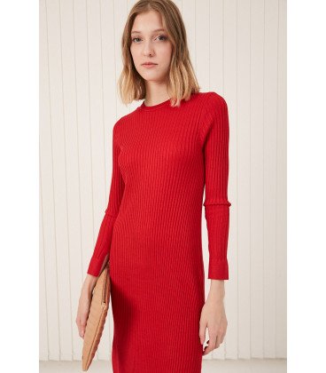 VESTIDO C/R M/L LOUIS