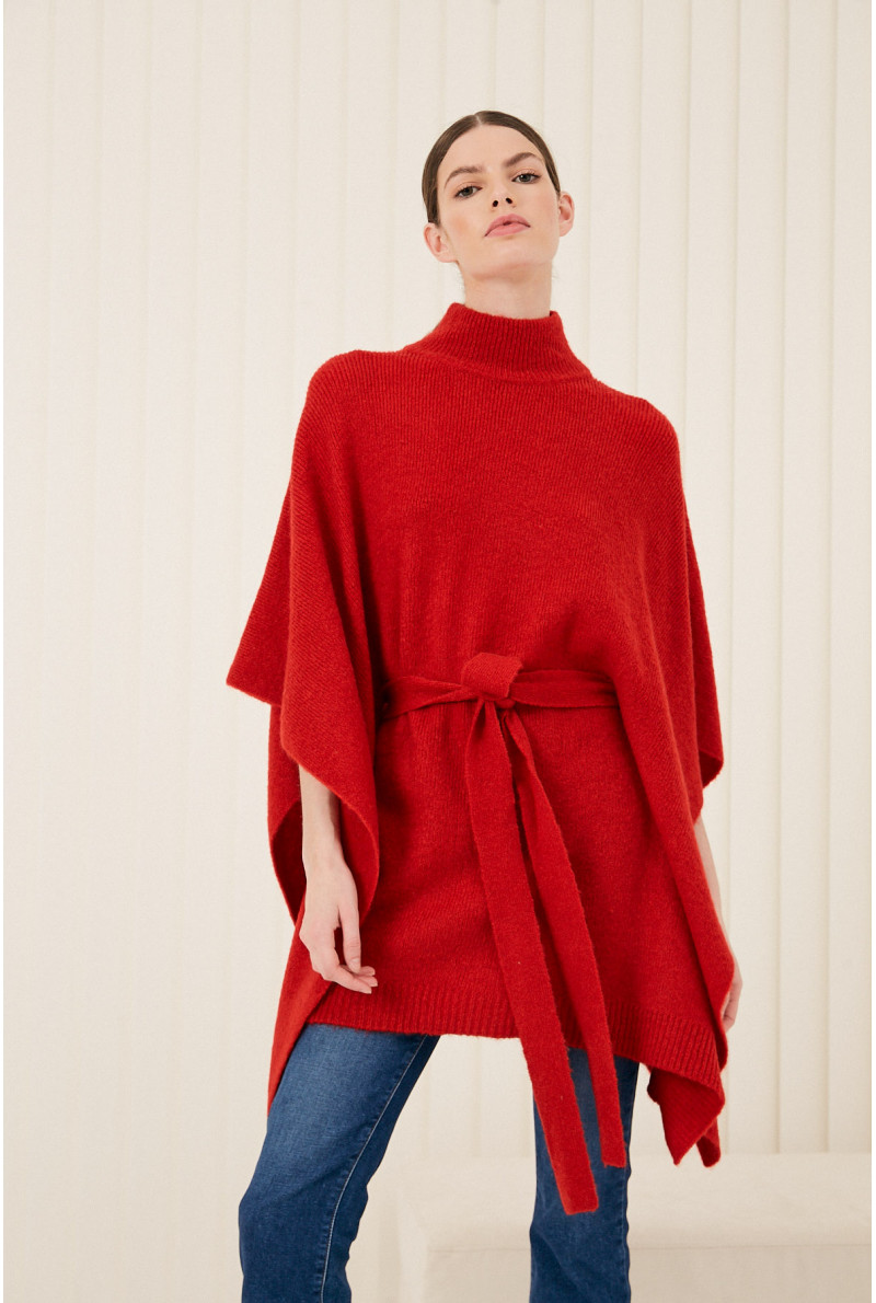 PONCHO POLERA BRAXTON
