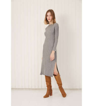 VESTIDO C/R M/L LOUIS