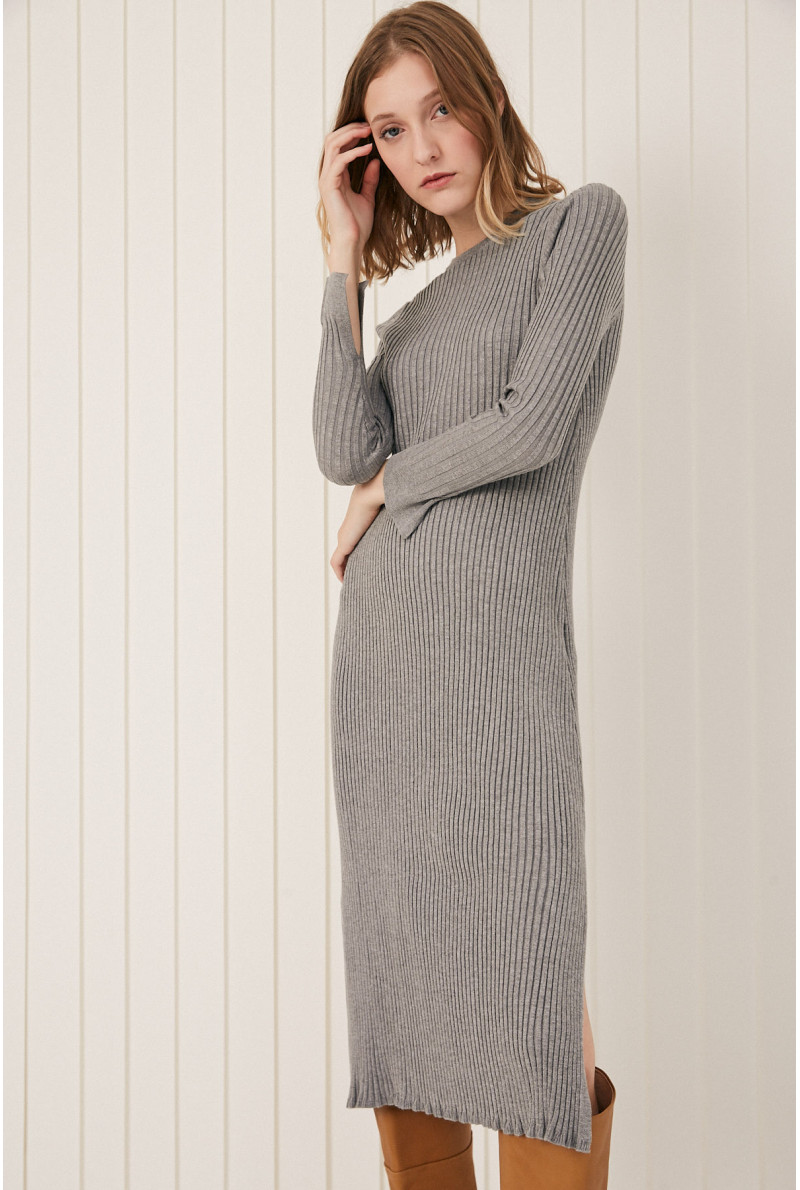 VESTIDO C/R M/L LOUIS