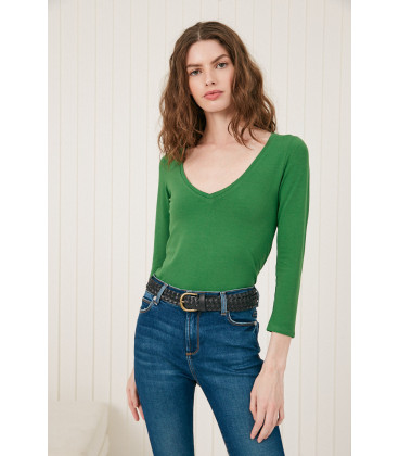 REMERA C/V 3/4 ARETHA