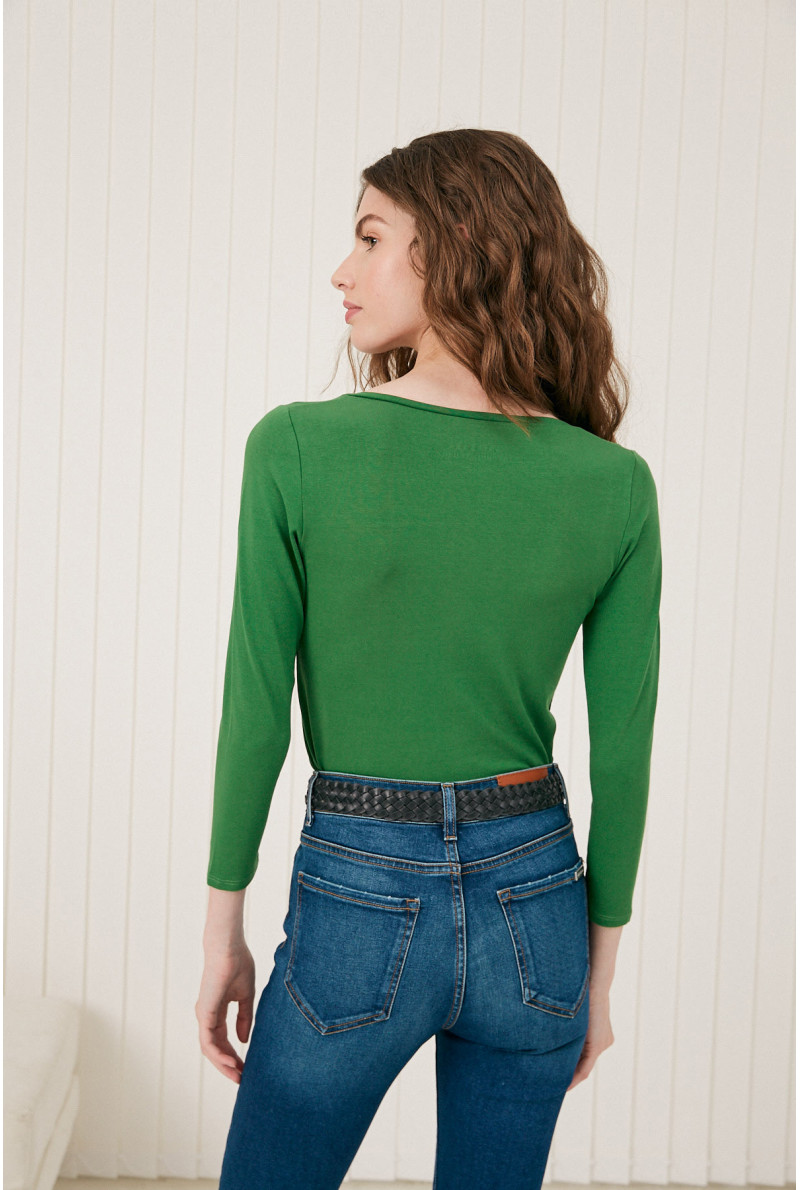 REMERA C/V 3/4 ARETHA