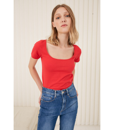 REMERA C/CUADRADO M/C CEZANNE