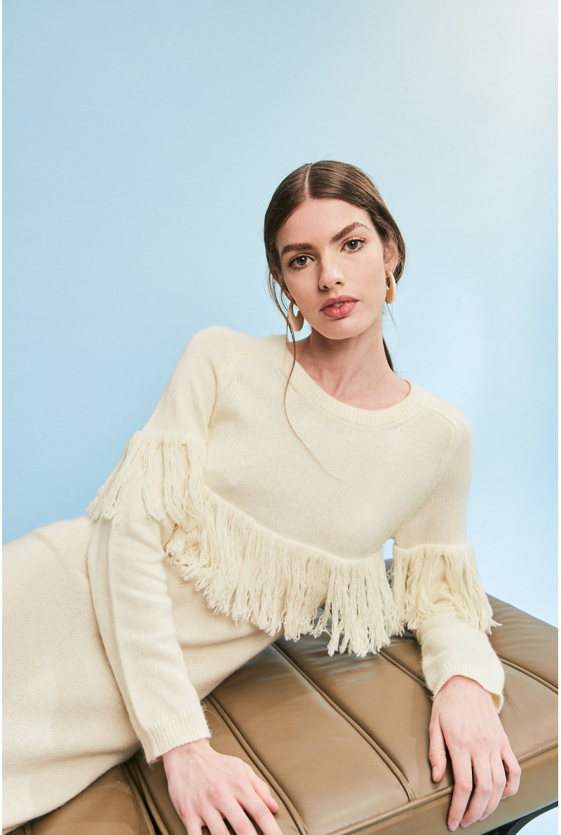 VESTIDO C/R M/L ARETHA